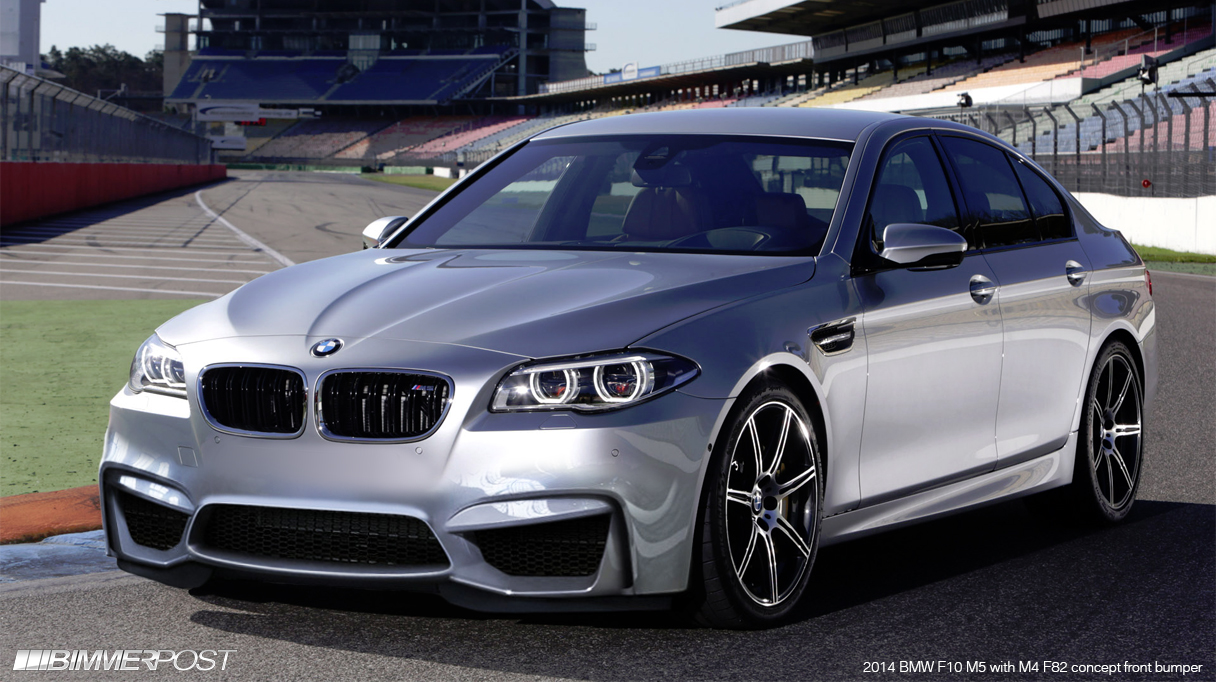Name:  2014 BMW F10 M5 with M4 F82 concept front bumper.jpg
Views: 29223
Size:  607.5 KB
